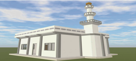 مسجد وبئر 81م2